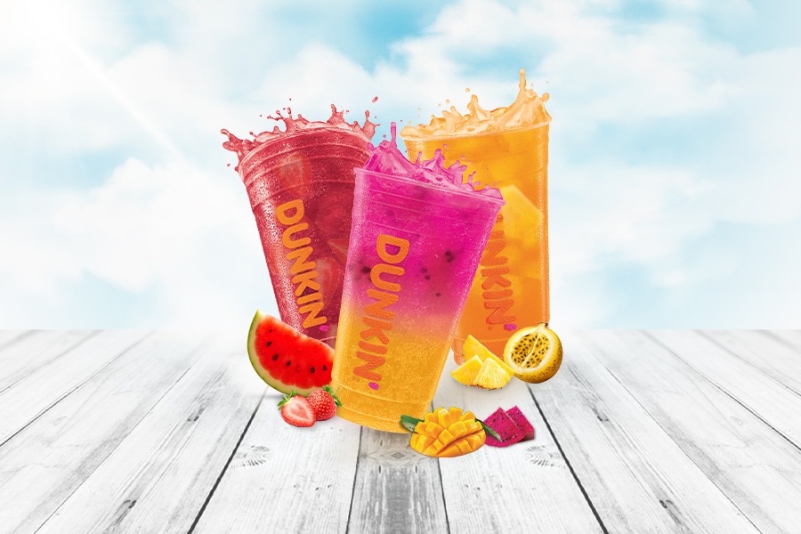 Cool bleiben mit unseren Dunkin’ Refreshers! ððð